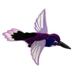 Finger Puppet - Hummingbird Purple