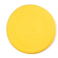 Honey Yellow Silicone Frisbee