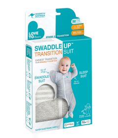 Love To Swaddle UP 50/50 Transition SUIT 1.0 TOG 