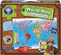 Orchard Toys World Map 150pc Puzzle