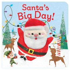 Santa’s Big Day Chunky Finger Puppet Book