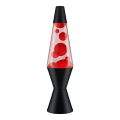 Lava Lamp Classic - Red/Clear/Black, Aluminium - 14.5-inch