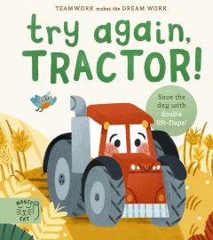 Try again Tractor Board Book
