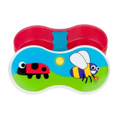 Tum Tum Lunch Set With Dipping Pot Separator - Bugs
