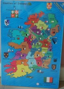 Map of Ireland Puzzle