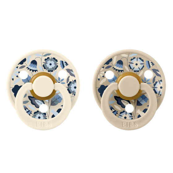 BIBS x LIBERTY Colour 2 Pack Bobo - Ivory Mix