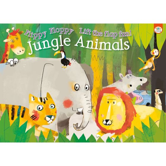 Flippy-Floppy Jungle Animals Book