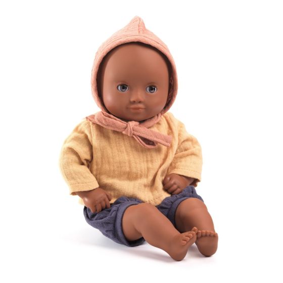 Djeco Pomea Doll - Baby Mimosa Dressed