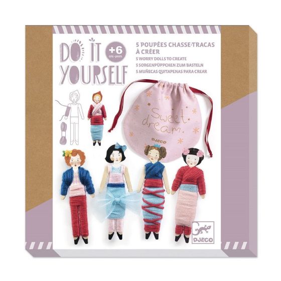Djeco DIY Worry Dolls