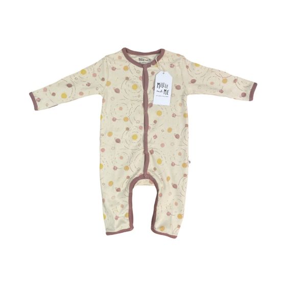 Galaxy Romper - Silver Pink