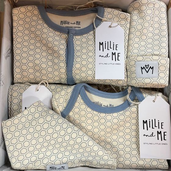 The Honeycomb Organic Cotton Baby Box