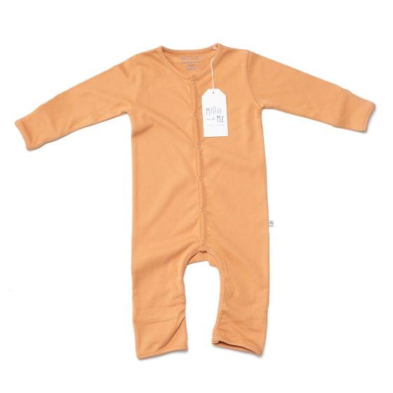 Baby Romper - Plain Sandstone