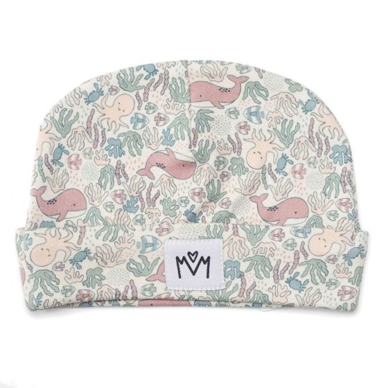 Beanie Hat - Ocean Ash Rose