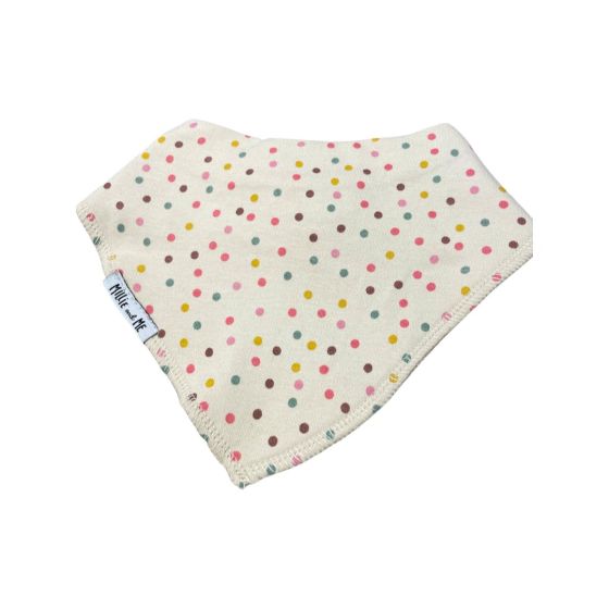 Bandana Bibs - Multicolour Dots