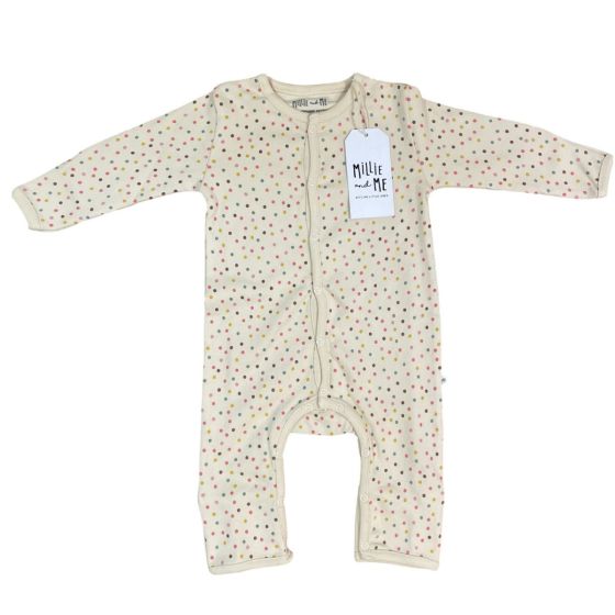 Baby Romper - Dots Multicolour