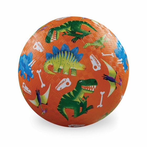7" Playball - Orange Dino