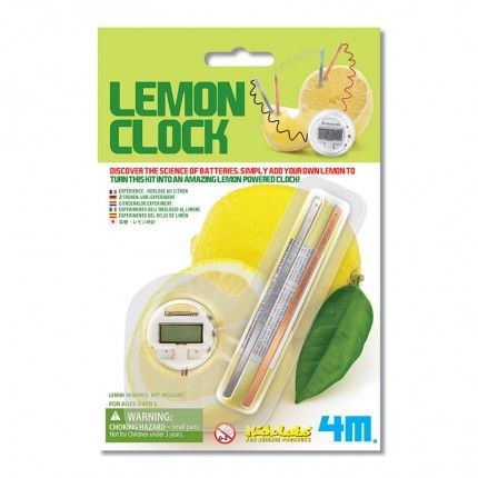 KidzLabs Lemon Clock