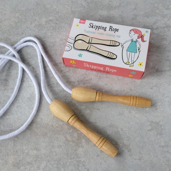 Buy Boxed Traditional Wooden Skipping Rope online | Little Ones Ireland