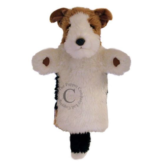 Long Sleeved Glove Puppet - Fox Terrier