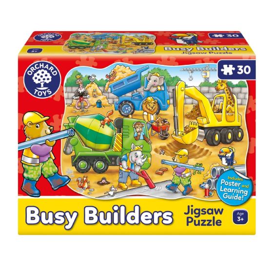 Busy Builders 30pc Jigsaw Puzzle