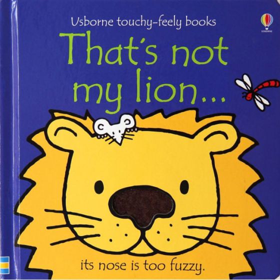 That's Not My Lion Touchy Feely Book