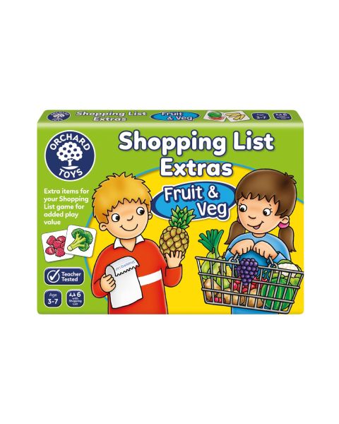 Shopping List Fruit and Veg