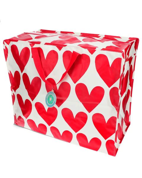 Jumbo Storage Bag - Hearts