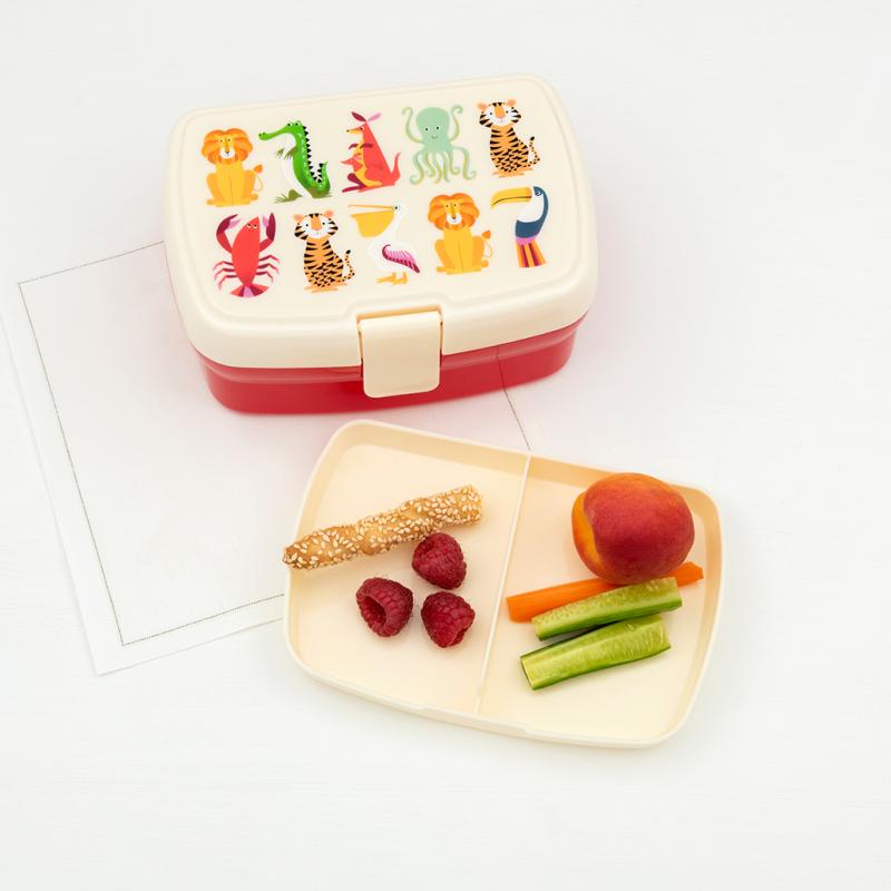 Lunch Box with Tray Colourful Creatures