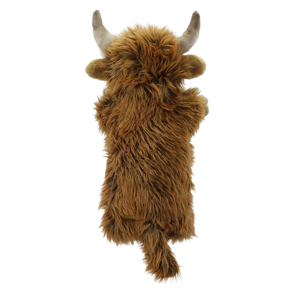 Long Sleeved Puppet - Highland Cow