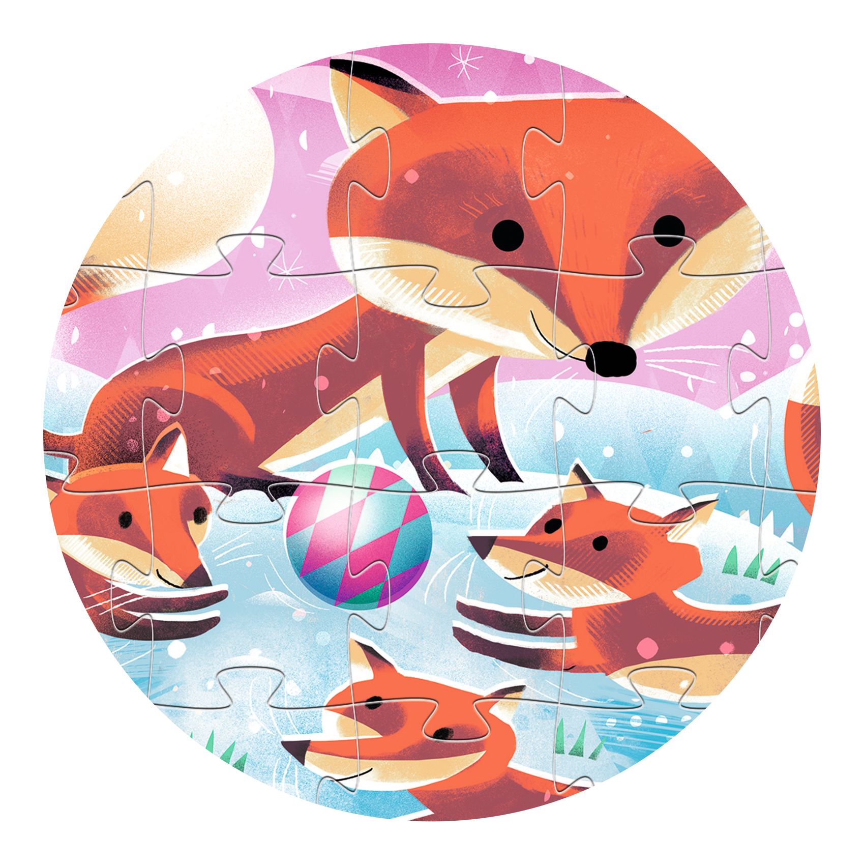 Ginger Little Fox 24pc Puzzle